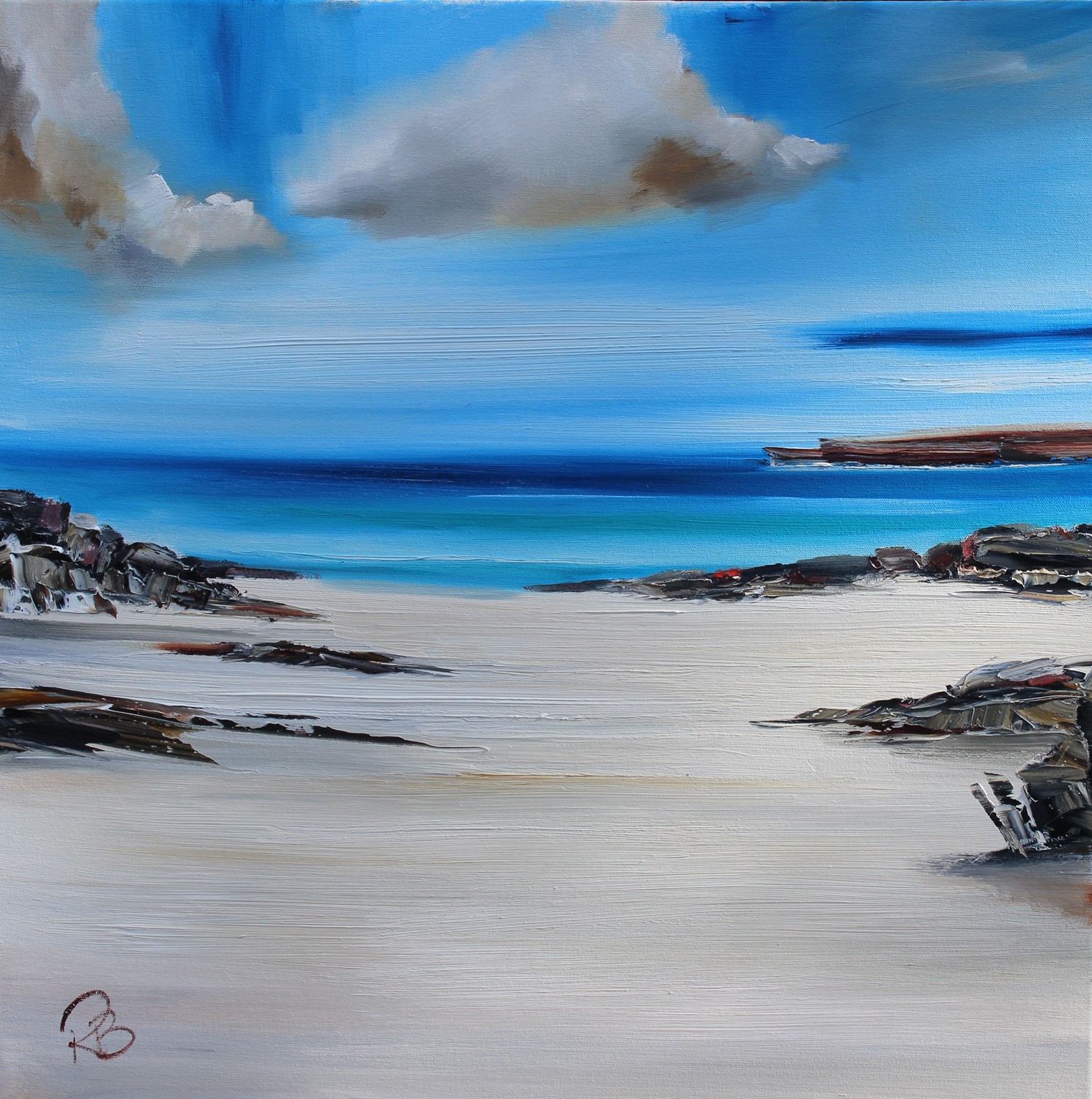 'Beached for the Day' by artist Rosanne Barr